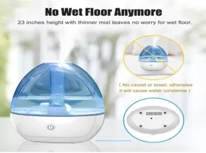A humidifier that doesn’t get the floor wet